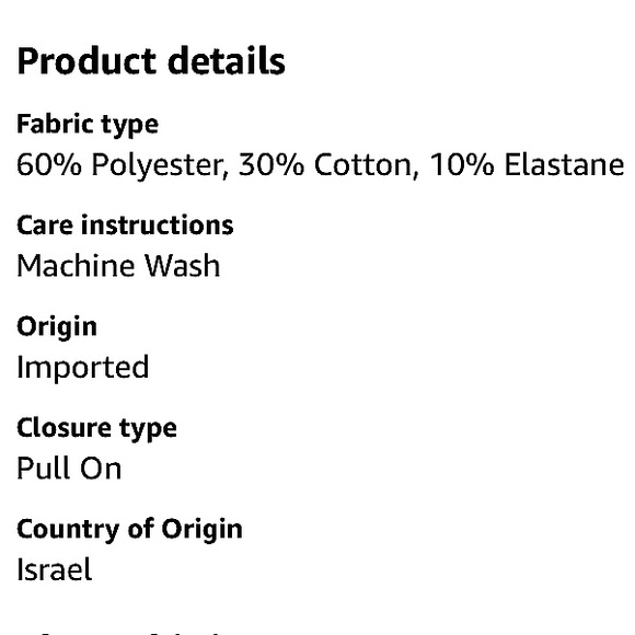 NWOT Nirlon Yoga Pants with Pockets Size Medium Inseam 30” NEVER WORN - Picture 7 of 7